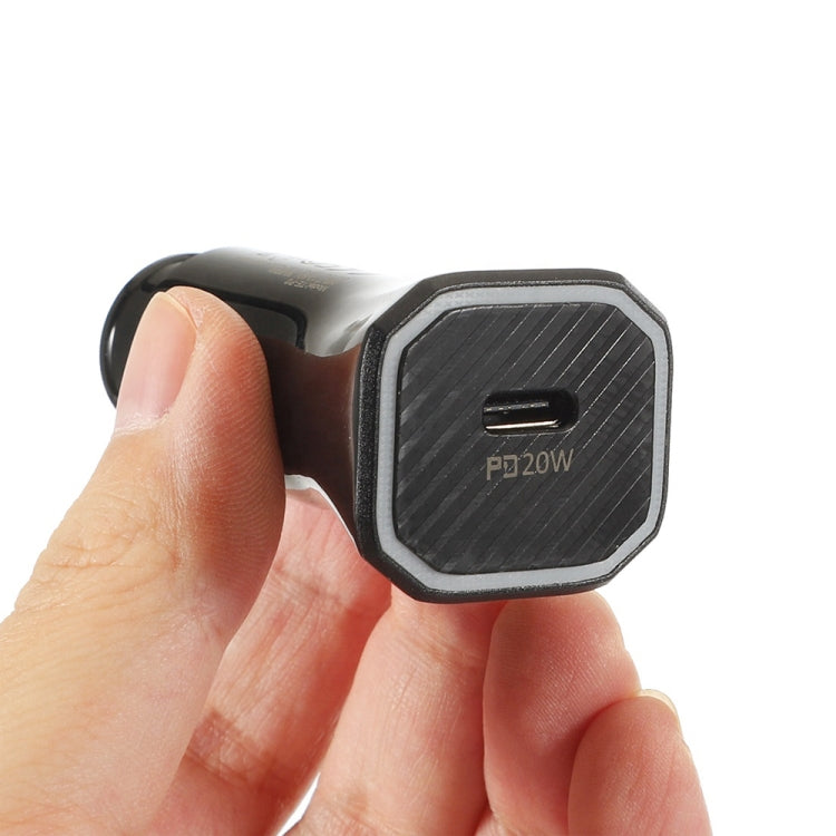 TE-P2 PD 20W Type-C Interface Car Charger(White) - Car Charger by PMC TechLife | Online Shopping South Africa | PMC TechLife