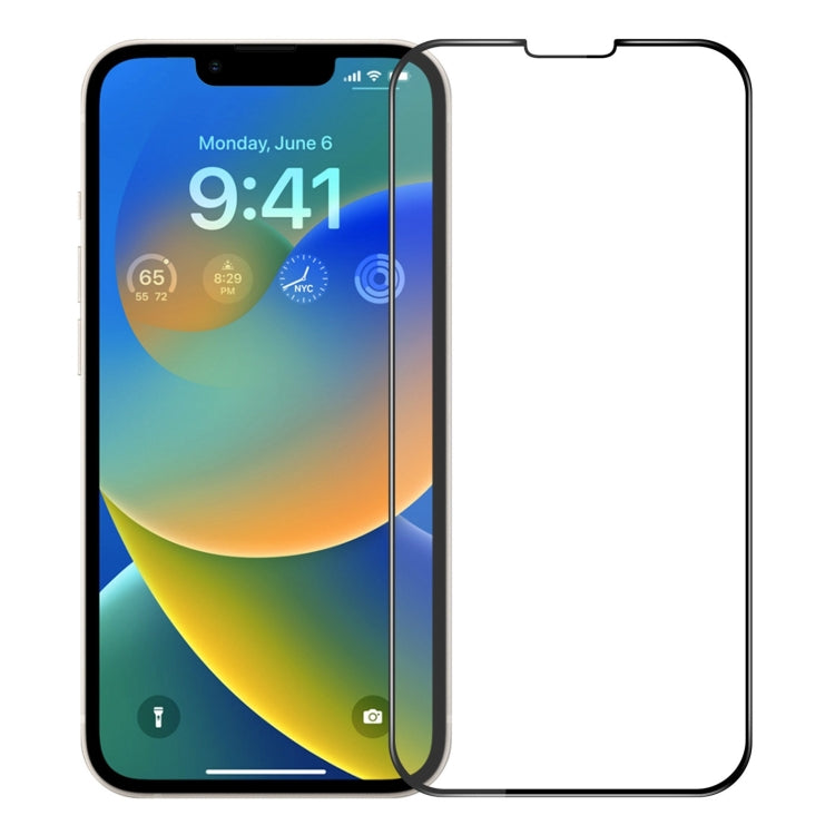For iPhone 14 PINWUYO 9H 3D Curved Full Explosion-proof Tempered Glass Film - iPhone 14 Tempered Glass by PINWUYO | Online Shopping South Africa | PMC TechLife | Buy Now Pay Later Mobicred