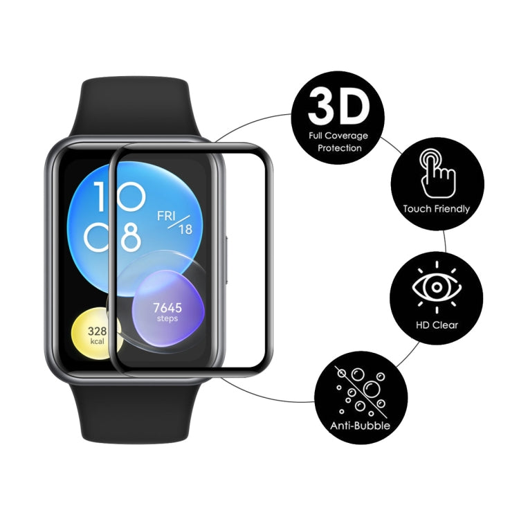 10 PCS For Huawei Watch Fit 2 ENKAY Hat-Prince 3D Full Coverage Soft PC Edge + PMMA HD Screen Protector Film - free shipping - PMC TechLife - Order now!