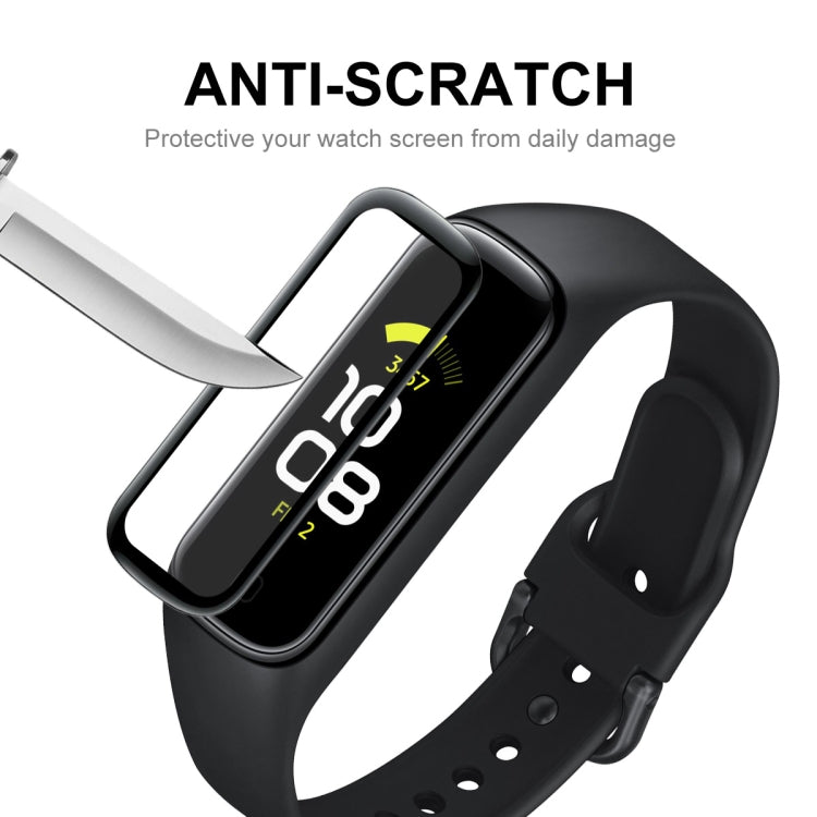 10 PCS For Samsung Galaxy Fit 2 ENKAY Hat-Prince 3D Full Coverage Soft PC Edge + PMMA HD Screen Protector Film - free shipping - PMC TechLife - Order now!