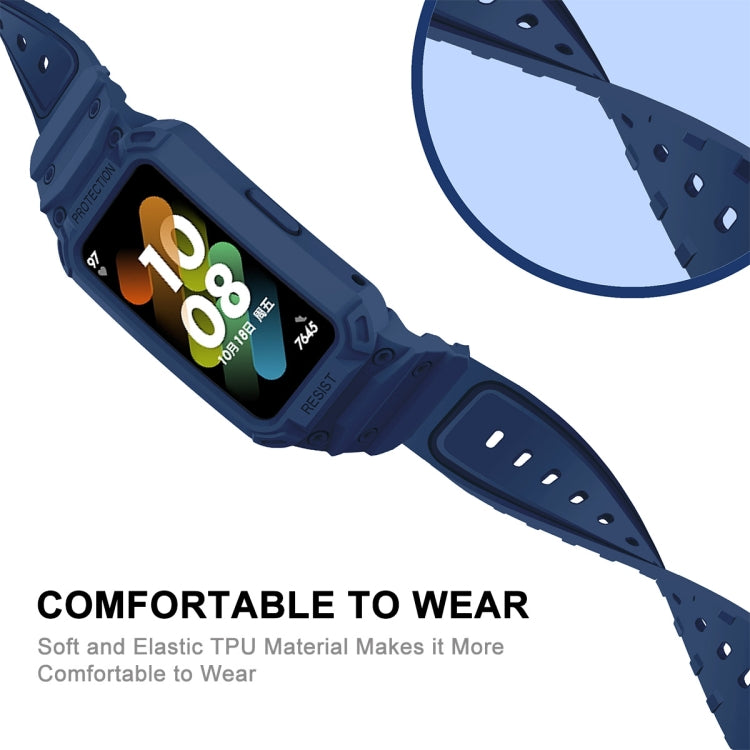 For Huawei Band 6 / 7 / Honor Band 6 JSM Integrated TPU Adjustable Elastic Watch Band (Translucent) - Watch Bands by PMC TechLife | Online Shopping South Africa | PMC TechLife | Buy Now Pay Later Mobicred