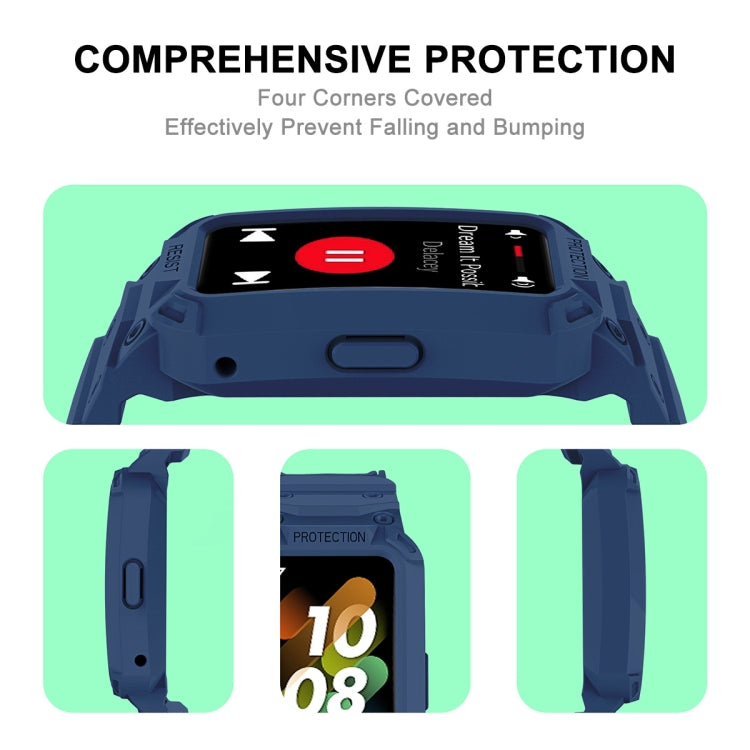 For Huawei Band 6 / 7 / Honor Band 6 JSM Integrated TPU Adjustable Elastic Watch Band (Translucent) - Watch Bands by PMC TechLife | Online Shopping South Africa | PMC TechLife | Buy Now Pay Later Mobicred