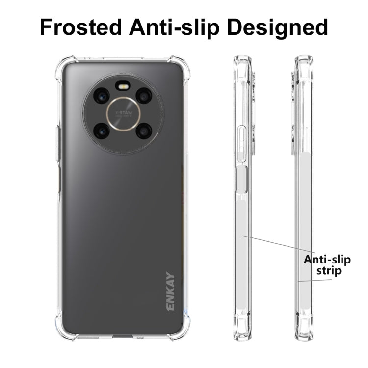 For Honor X9 4G / 5G ENKAY Transparent TPU Shockproof Phone Case - Honor Cases by ENKAY | Online Shopping South Africa | PMC TechLife | Buy Now Pay Later Mobicred