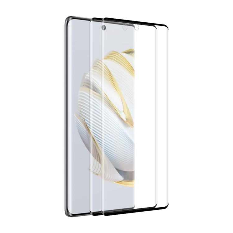2 PCS For Huawei Nova 10 ENKAY 3D Heat Bending Tempered Glass Film - Huawei Tempered Glass by ENKAY | Online Shopping South Africa | PMC TechLife | Buy Now Pay Later Mobicred