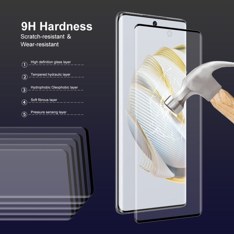 2 PCS For Huawei Nova 10 ENKAY 3D Heat Bending Tempered Glass Film - Huawei Tempered Glass by ENKAY | Online Shopping South Africa | PMC TechLife | Buy Now Pay Later Mobicred
