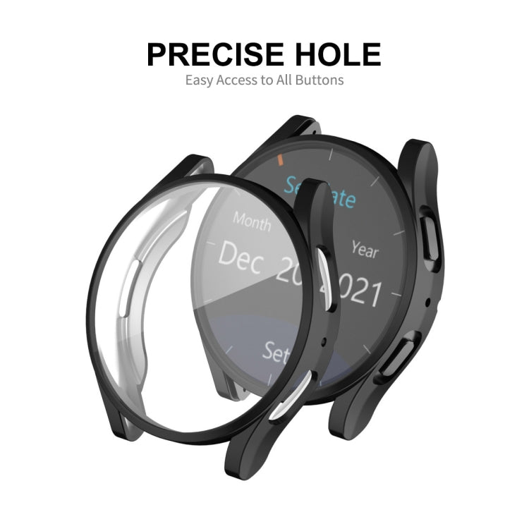 For Samsung Galaxy Watch5 44mm ENKAY Hat-Prince Full Coverage Electroplated Soft TPU Case(Grey) - Watch Cases by ENKAY | Online Shopping South Africa | PMC TechLife | Buy Now Pay Later Mobicred