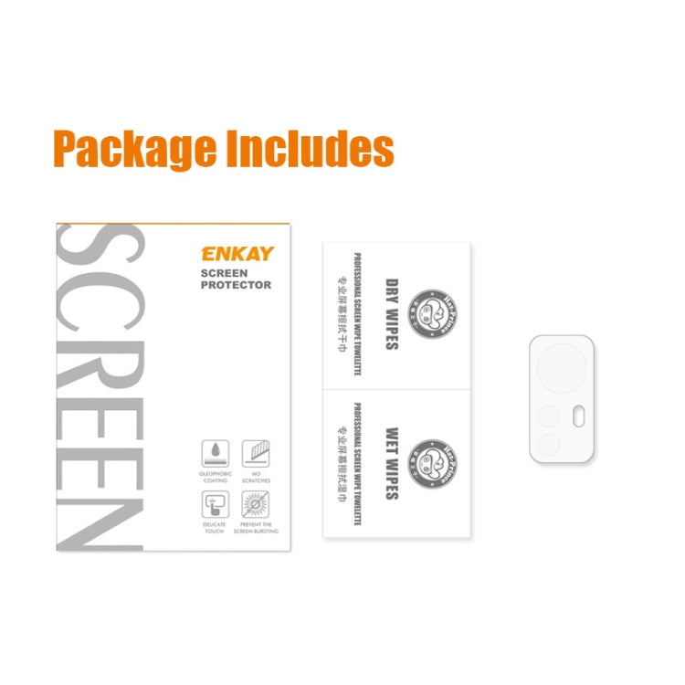 1 PCS For Xiaomi 12 Pro / 12S Pro ENKAY 0.2mm 9H Rear Camera Tempered Glass Film -  by ENKAY | Online Shopping South Africa | PMC TechLife | Buy Now Pay Later Mobicred