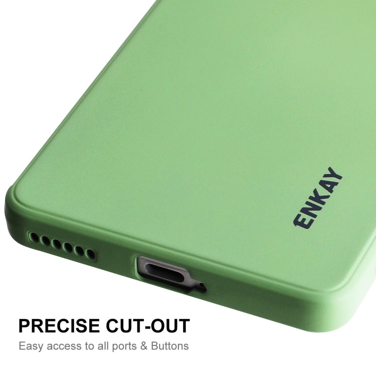For Honor 70 ENKAY Liquid Silicone Shockproof Phone Case(Dark Blue) - Huawei Cases by ENKAY | Online Shopping South Africa | PMC TechLife | Buy Now Pay Later Mobicred