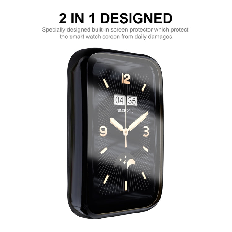 For Xiaomi Mi Band 7 Pro ENKAY Hat-Prince Full Coverage Electroplated TPU Screen Protection Case(Pink) - Watch Cases by ENKAY | Online Shopping South Africa | PMC TechLife | Buy Now Pay Later Mobicred