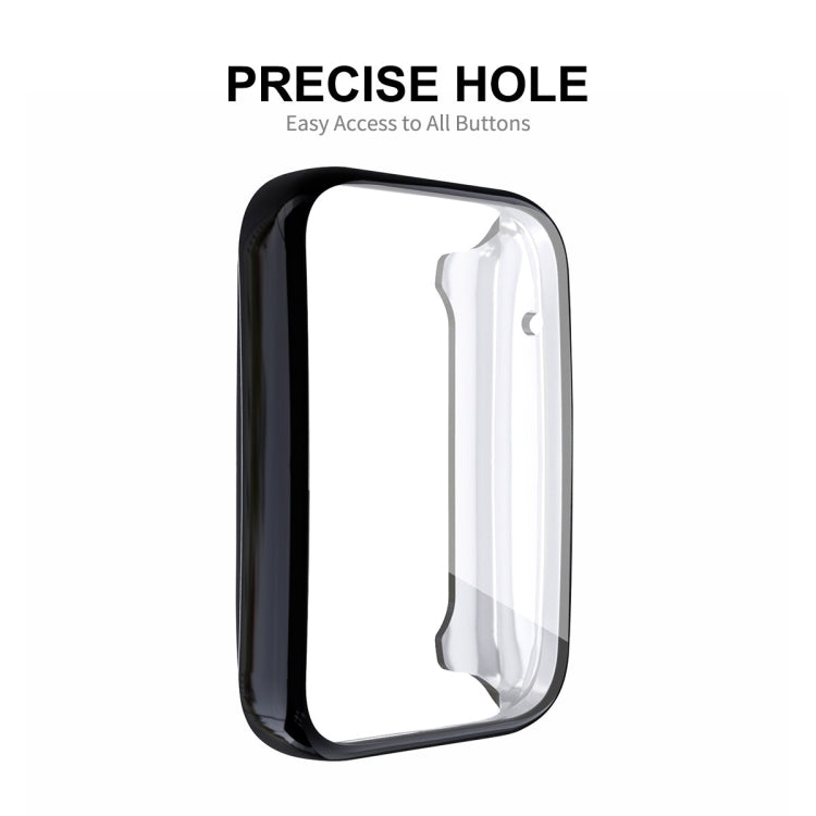 For Xiaomi Mi Band 7 Pro ENKAY Hat-Prince Full Coverage Electroplated TPU Screen Protection Case(Rose Gold) - Watch Cases by ENKAY | Online Shopping South Africa | PMC TechLife | Buy Now Pay Later Mobicred