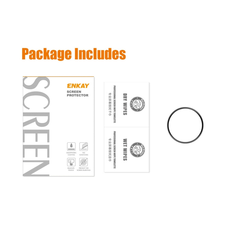 1 PCS For Xiaomi Watch S1 Pro ENKAY 3D Full Coverage Screen Protector Film - Screen Protector by ENKAY | Online Shopping South Africa | PMC TechLife | Buy Now Pay Later Mobicred