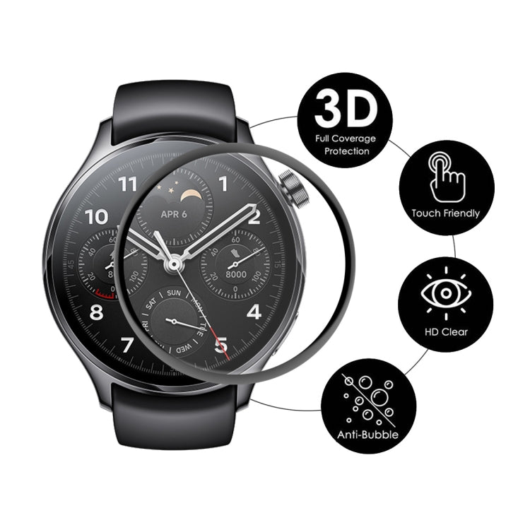 1 PCS For Xiaomi Watch S1 Pro ENKAY 3D Full Coverage Screen Protector Film - Screen Protector by ENKAY | Online Shopping South Africa | PMC TechLife | Buy Now Pay Later Mobicred