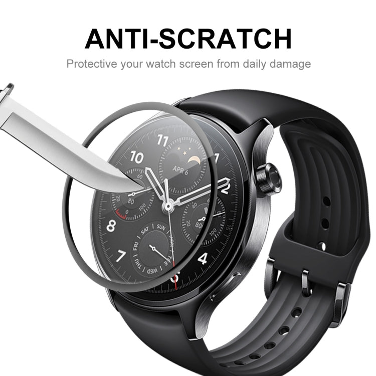 5 PCS For Xiaomi Watch S1 Pro ENKAY 3D Full Coverage Screen Protector Film - Screen Protector by ENKAY | Online Shopping South Africa | PMC TechLife | Buy Now Pay Later Mobicred