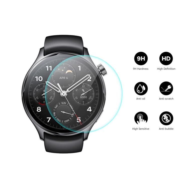 10 PCS For Xiaomi Watch S1 Pro ENKAY 0.2mm 9H Tempered Glass Screen Protector Film - free shipping - PMC TechLife - Order now!