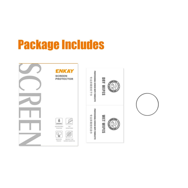 1 PCS For Samsung Galaxy Watch5 Pro 45mm ENKAY 3D Full Coverage HD Screen Protector Film - Screen Protector by ENKAY | Online Shopping South Africa | PMC TechLife | Buy Now Pay Later Mobicred