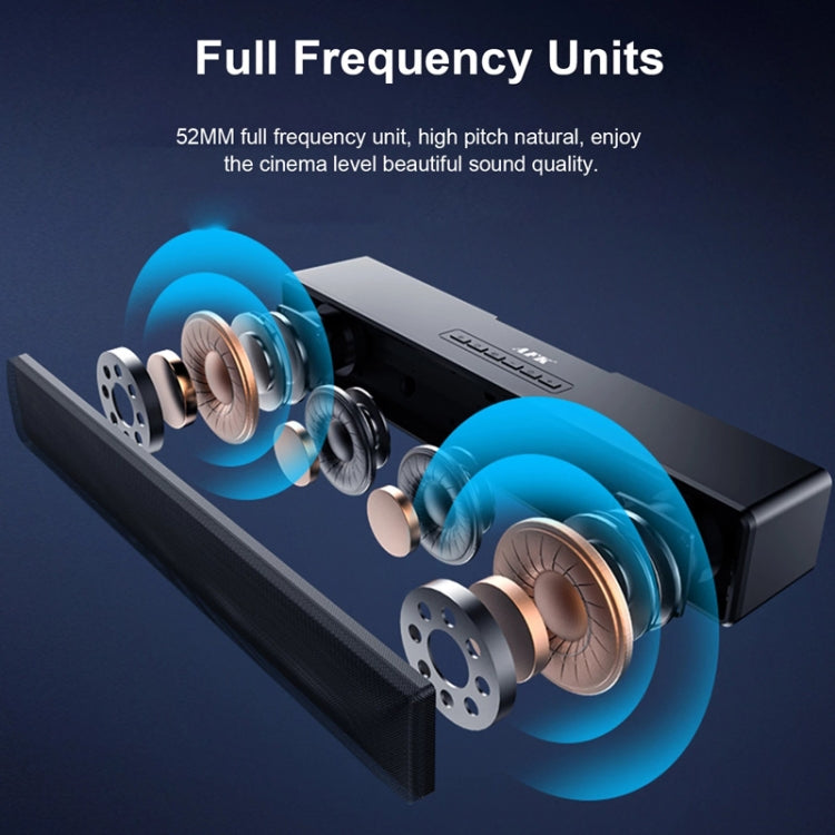 AEC BT601 RGB Light HiFi Soundbar Bluetooth Speaker Home Theater - free shipping - PMC TechLife - Order now!