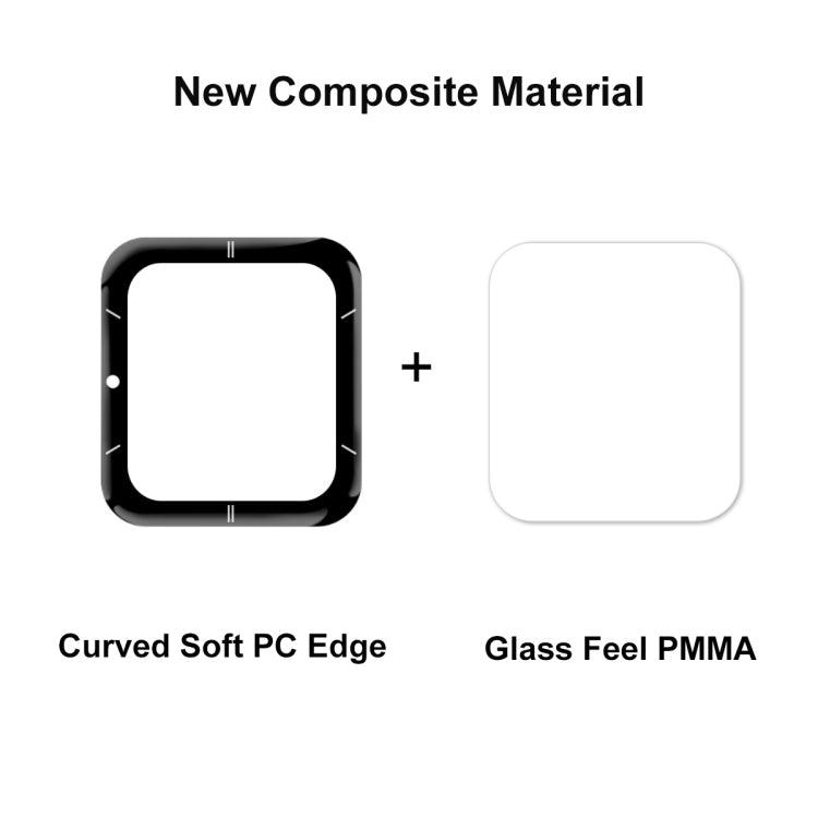 2 PCS Compatible with Garmin Venu SQ 2 ENKAY 3D Full Coverage Soft PC Edge + PMMA HD Screen Protector Film(Sport Version) - Screen Protector by ENKAY | Online Shopping South Africa | PMC TechLife | Buy Now Pay Later Mobicred