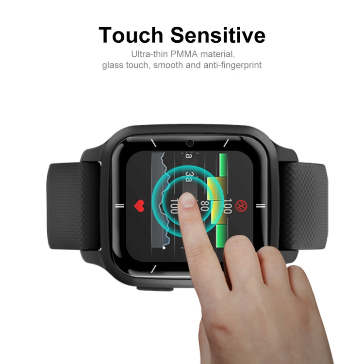 10 PCS Compatible with Garmin Venu SQ 2 ENKAY 3D Full Coverage Soft PC Edge + PMMA HD Screen Protector Film(Sport Version) - Screen Protector by ENKAY | Online Shopping South Africa | PMC TechLife | Buy Now Pay Later Mobicred