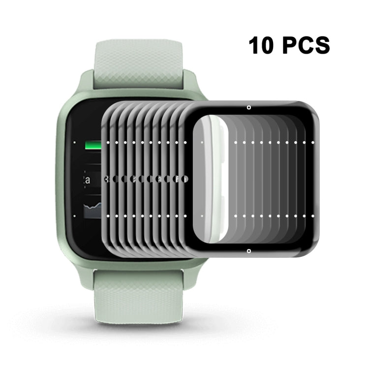 10 PCS Compatible with Garmin Venu SQ 2 ENKAY 3D Full Coverage Soft PC Edge + PMMA HD Screen Protector Film(Music Version) - Screen Protector by ENKAY | Online Shopping South Africa | PMC TechLife | Buy Now Pay Later Mobicred