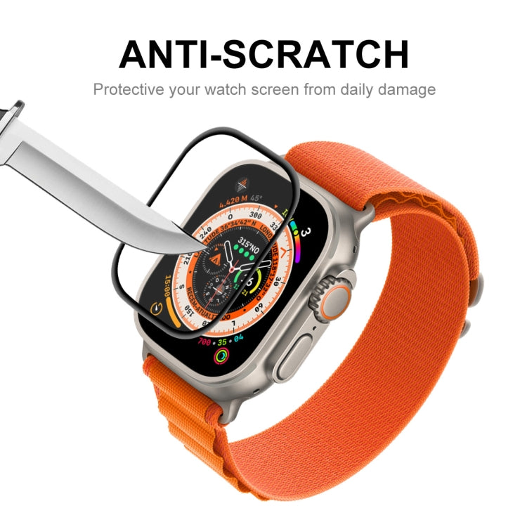 10 PCS ENKAY 3D Soft PC Edge PMMA Screen Film For Apple Watch Ultra / Ultra 2 / Ultra 3 49mm - Front Protector by ENKAY | Online Shopping South Africa | PMC TechLife | Buy Now Pay Later Mobicred
