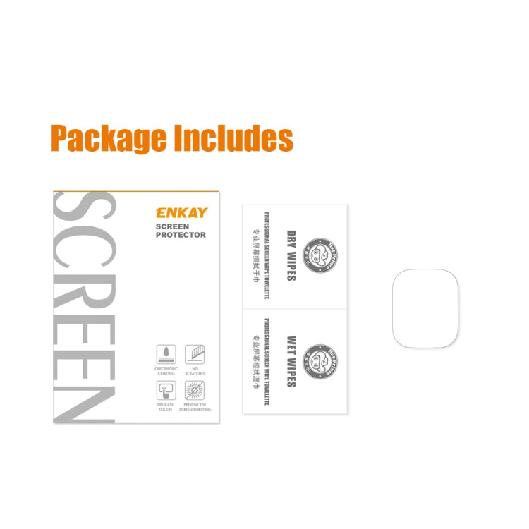 For Apple Watch Ultra / Ultra 2 / Ultra 3 49mm ENKAY 0.2mm 9H Tempered Glass Watch Film - Screen Protector by ENKAY | Online Shopping South Africa | PMC TechLife | Buy Now Pay Later Mobicred