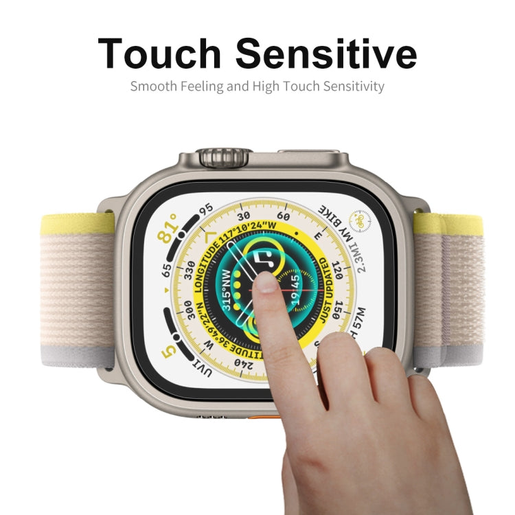 For Apple Watch Ultra / Ultra 2 / Ultra 3 49mm ENKAY 0.2mm 9H Tempered Glass Watch Film - Screen Protector by ENKAY | Online Shopping South Africa | PMC TechLife | Buy Now Pay Later Mobicred