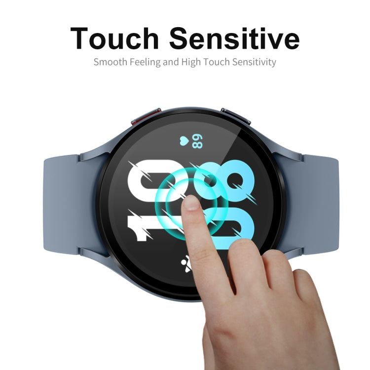 5 PCS For Samsung Galaxy Watch5 44mm ENKAY 9H Full Cover Tempered Glass Watch Film - Screen Protector by ENKAY | Online Shopping South Africa | PMC TechLife | Buy Now Pay Later Mobicred