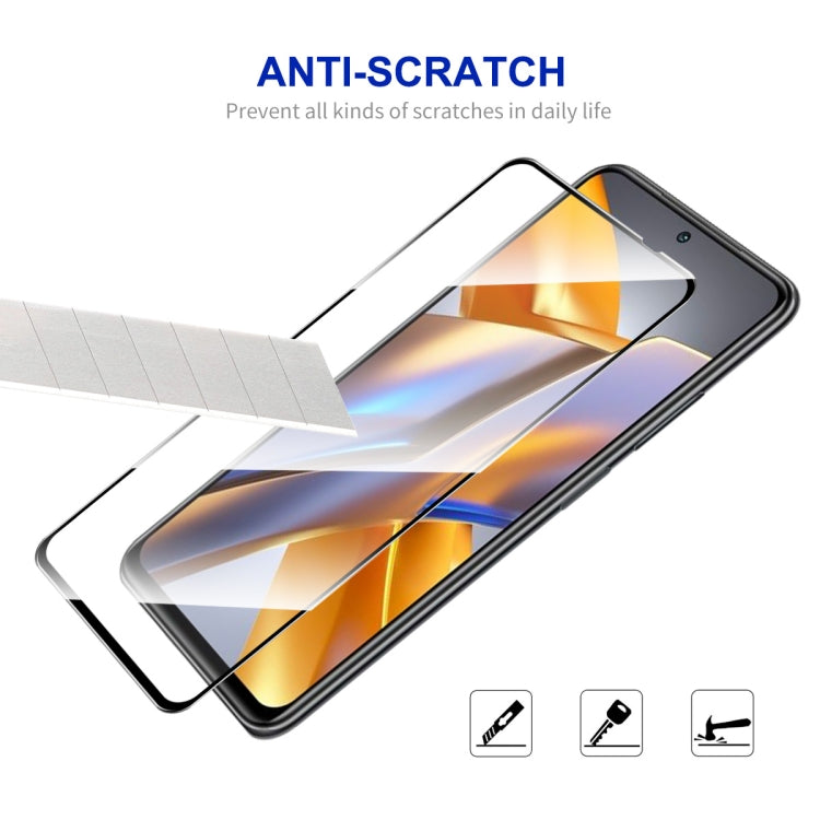 For Xiaomi Poco M5s 10pcs ENKAY Full Glue 0.26mm 9H 2.5D Tempered Glass Full Film - Poco M5s Tempered Glass by PMC TechLife | Online Shopping South Africa | PMC TechLife