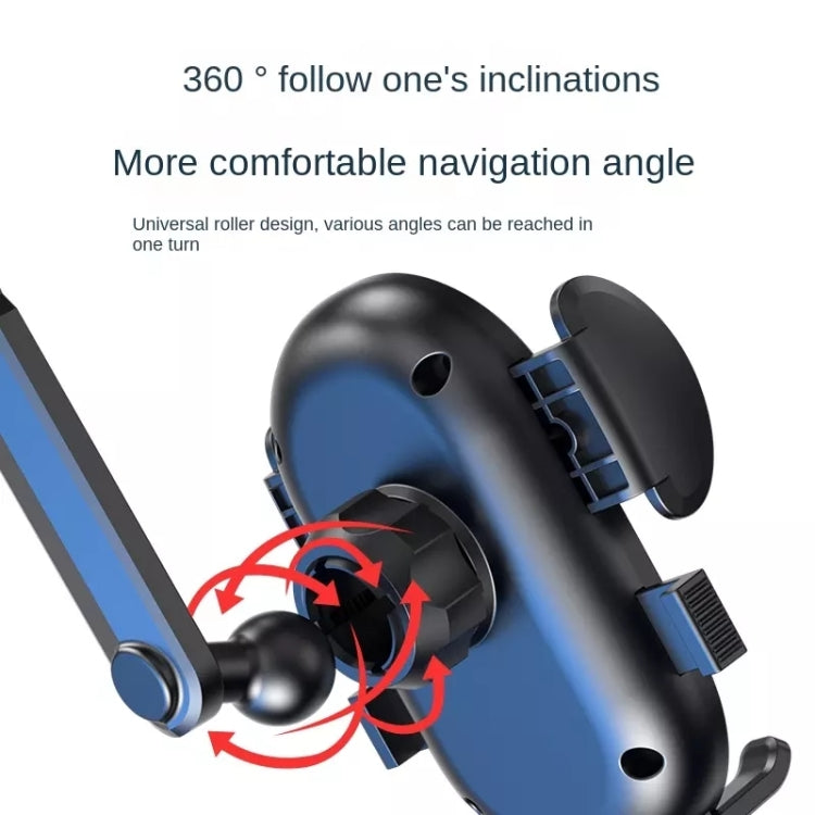 R004 Rearview Mirror 360 Rotatable Retractable Car Phone Holder - Car Holders by PMC TechLife | Online Shopping South Africa | PMC TechLife