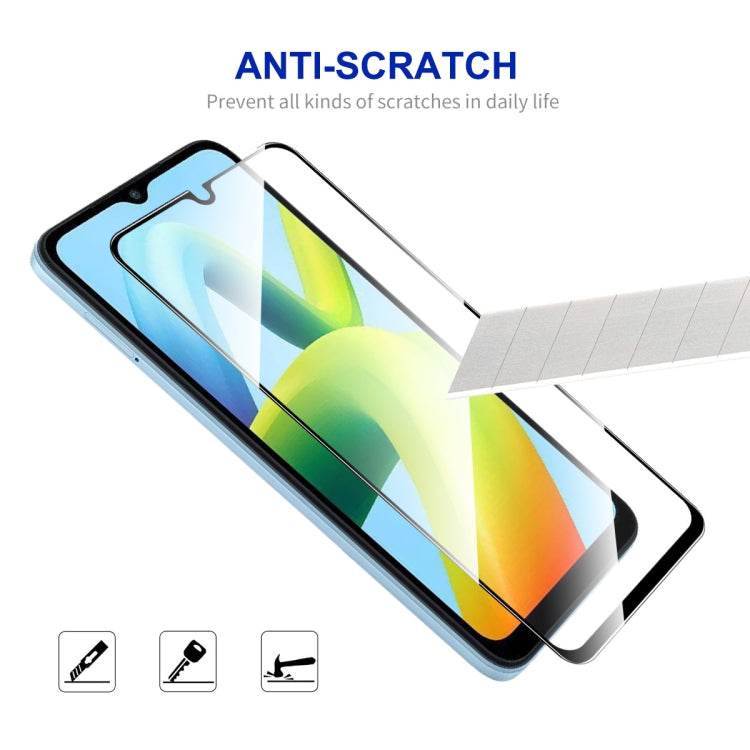 For Xiaomi Redmi A1 / A1+ / A2 / A2+ 5pcs ENKAY Full Glue 0.26mm 9H 2.5D Tempered Glass Full Film - free shipping - PMC TechLife - Order now!