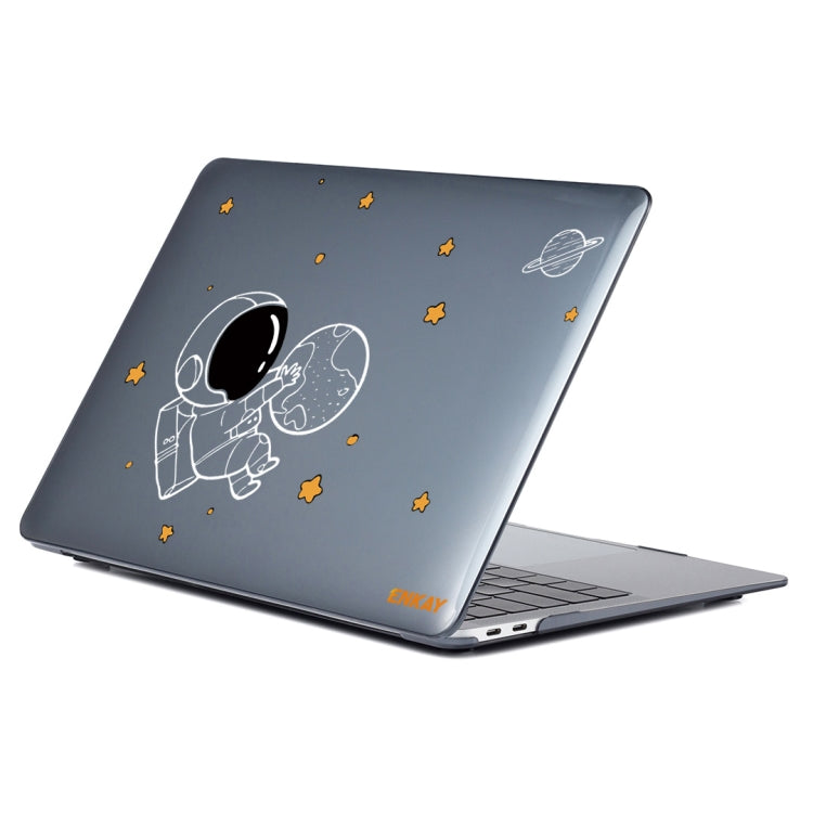 For MacBook Pro 13.3 A1706/A1989/A2159 ENKAY Hat-Prince 3 in 1 Spaceman Pattern Laotop Protective Crystal Case with TPU Keyboard Film / Anti-dust Plugs, Version:US(Spaceman No.5) - MacBook Pro Cases by ENKAY | Online Shopping South Africa | PMC TechLife | Buy Now Pay Later Mobicred
