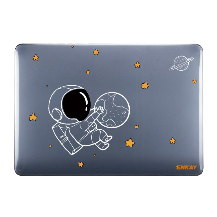For MacBook Air 13.3 2018 A1932 ENKAY Hat-Prince 3 in 1 Spaceman Pattern Laotop Protective Crystal Case with TPU Keyboard Film / Anti-dust Plugs, Version:US(Spaceman No.5) - MacBook Air Cases by ENKAY | Online Shopping South Africa | PMC TechLife | Buy Now Pay Later Mobicred