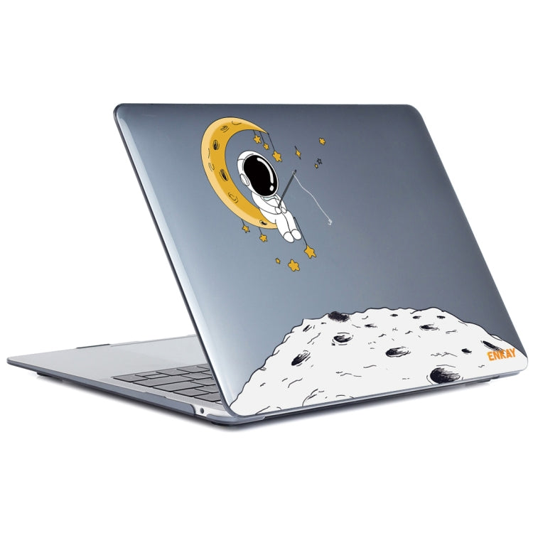 For MacBook Air 13.3 2018 A1932 ENKAY Hat-Prince 3 in 1 Spaceman Pattern Laotop Protective Crystal Case with TPU Keyboard Film / Anti-dust Plugs, Version:EU(Spaceman No.3) - free shipping - PMC TechLife - Order now!