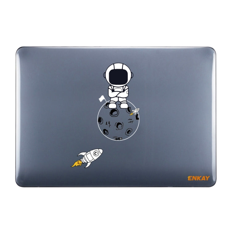 For MacBook Air 13.6 2022/2024 A2681 (M2) / A3113 (M3) ENKAY Hat-Prince 3 in 1 Spaceman Pattern Laotop Protective Crystal Case with TPU Keyboard Film / Anti-dust Plugs, Version:US(Spaceman No.4) - MacBook Air Cases by ENKAY | Online Shopping South Africa | PMC TechLife | Buy Now Pay Later Mobicred