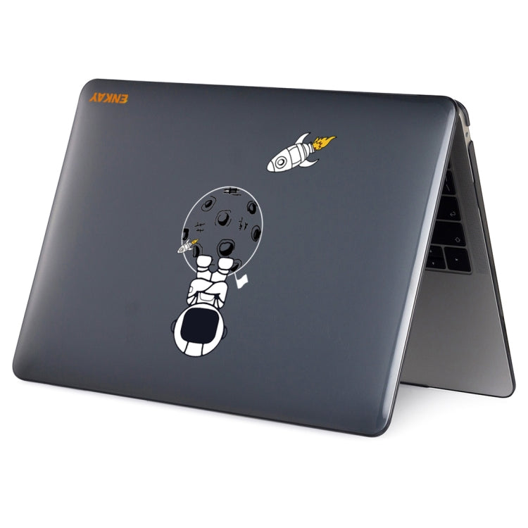 For MacBook Pro 15.4 A1707/A1990 ENKAY Hat-Prince 3 in 1 Spaceman Pattern Laotop Protective Crystal Case with TPU Keyboard Film / Anti-dust Plugs, Version:US(Spaceman No.4) - free shipping - PMC TechLife - Order now!