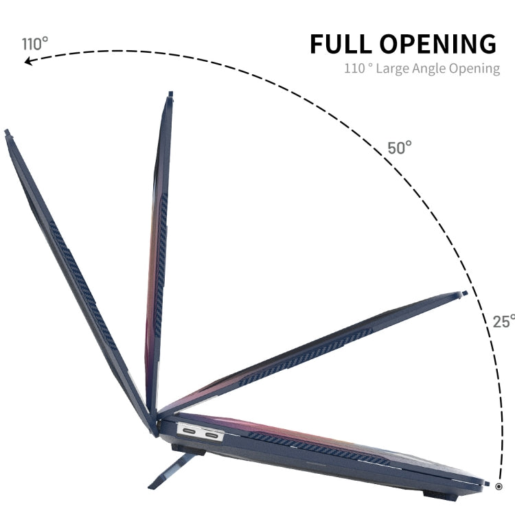 For MacBook Pro 13.3 A2251/A2289/A2338 ENKAY Hat-Prince 3 in 1 Protective Bracket  Case Cover Hard Shell with TPU Keyboard Film / Anti-dust Plugs, Version:US(Blue) - MacBook Pro Cases by ENKAY | Online Shopping South Africa | PMC TechLife | Buy Now Pay Later Mobicred