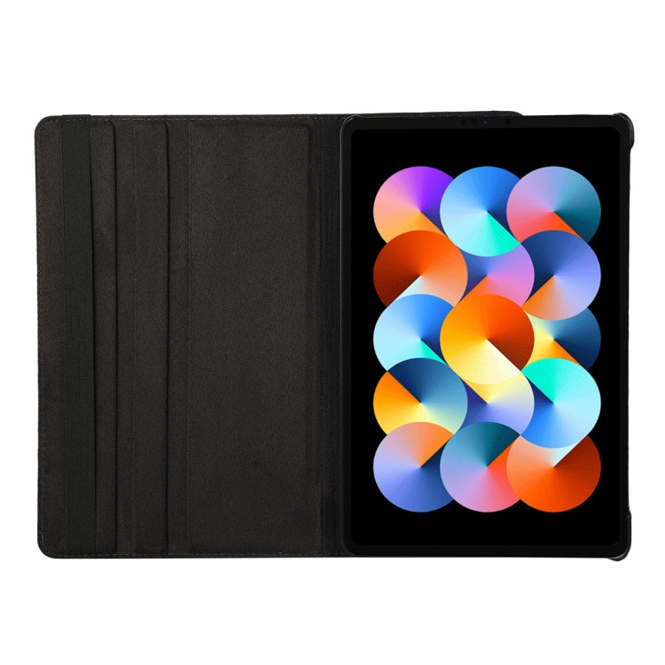 For Xiaomi Redmi Pad 10.61 ENKAY Hat-Prince 360 Degree Rotation Litchi Leather Smart Case(Dark Blue) - free shipping - PMC TechLife - Order now!