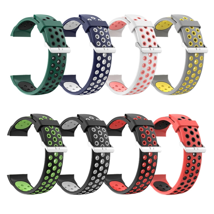 For Huawei Watch GT Cyber Two-Color Breathable Watch Band(Black+Red) - free shipping - PMC TechLife - Order now!