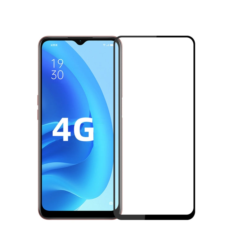For Realme 10 4G PINWUYO 9H 2.5D Full Screen Tempered Glass Film(Black) - Realme Tempered Glass by PINWUYO | Online Shopping South Africa | PMC TechLife | Buy Now Pay Later Mobicred
