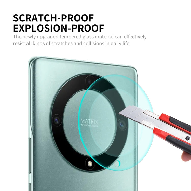 For Honor Magic5 Lite / X9A 2pcs ENKAY Hat-Prince 0.2mm 9H Rear Camera Lens Tempered Glass Film - free shipping - PMC TechLife - Order now!