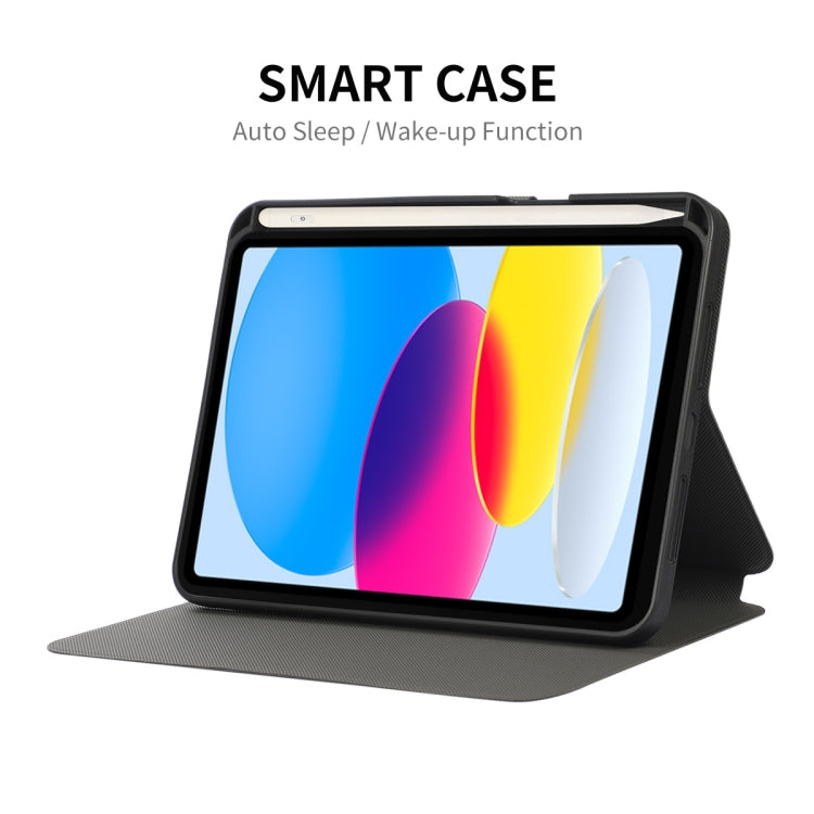 For iPad 2025 / 2022 ENKAY TPU Back Cover Smart Leather Tablet Case with Pen Slot & Holder(Pink) - iPad 2025 / 2022 Cases by ENKAY | Online Shopping South Africa | PMC TechLife | Buy Now Pay Later Mobicred