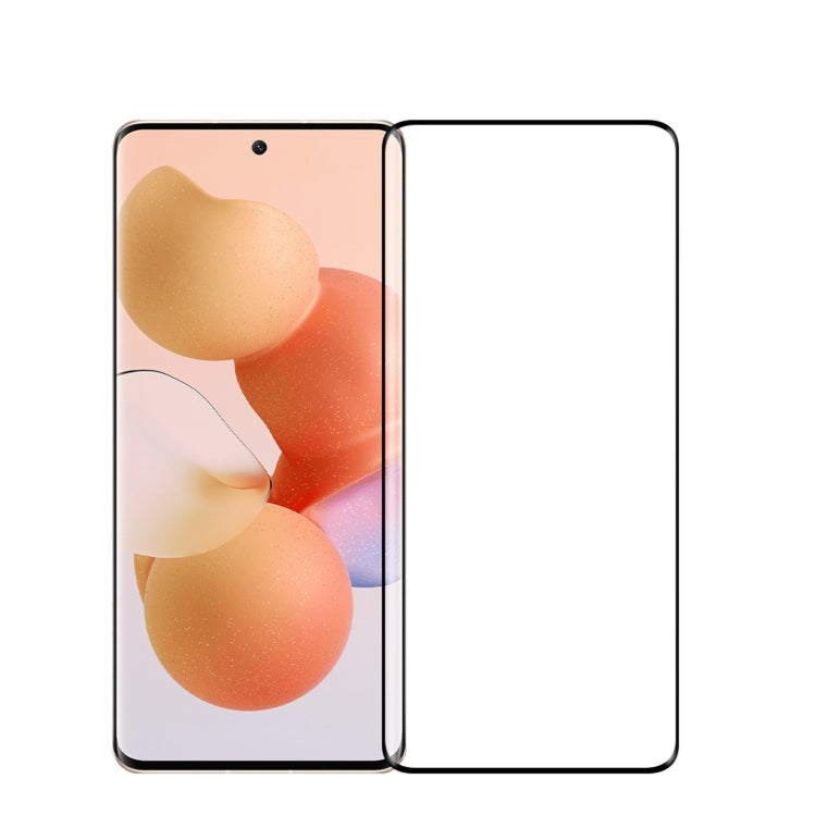 For OPPO Reno9 / Reno9 Pro / Reno9 Pro+ PINWUYO 9H 3D Hot Bending Tempered Glass Film(Black) - OPPO Tempered Glass by PINWUYO | Online Shopping South Africa | PMC TechLife | Buy Now Pay Later Mobicred