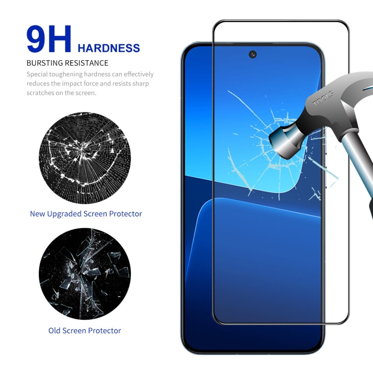 For Xiaomi 13 10pcs ENKAY Full Glue 0.26mm 9H 2.5D Tempered Glass Full Film - free shipping - PMC TechLife - Order now!