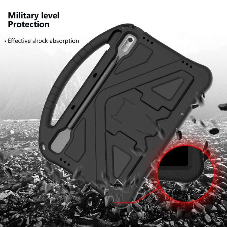 For Lenovo Tab P11 Pro 11.2 2023 TB-132FU / TB-138FC / P11 Pro11.5 2022 TB-J706F 2021 / TB-J716 2022 EVA Shockproof Tablet Case with Holder(Black) - free shipping - PMC TechLife - Order now!
