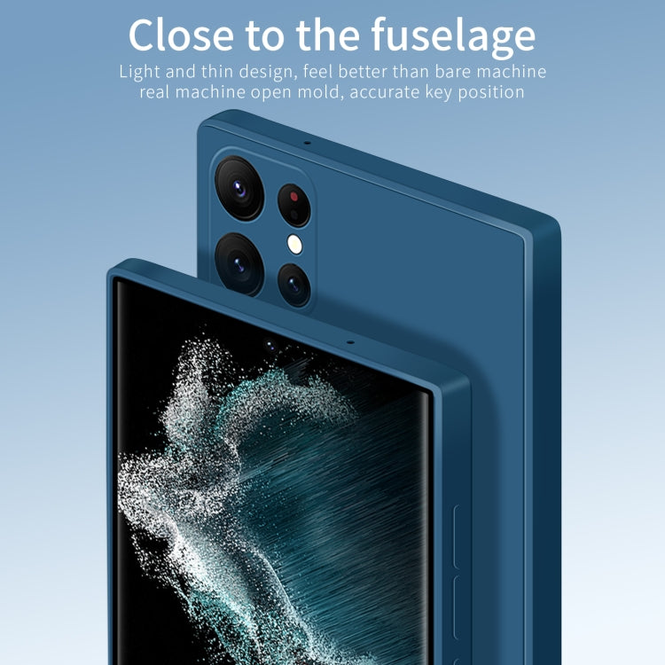 For Samsung Galaxy S23 Ultra 5G PINWUYO Sense Series Liquid Silicone TPU Phone Case(Blue) - free shipping - PMC TechLife - Order now!