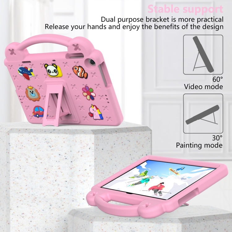 For Lenovo Tab M10 3rd Gen TB328FU / TB328XU 2022 10.1 Handle Kickstand Children EVA Shockproof Tablet Case(Pink) - free shipping - PMC TechLife - Order now!