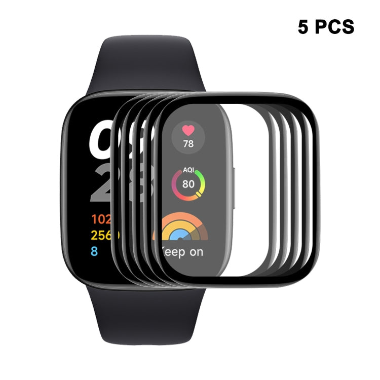 5 PCS For Redmi Watch 3 ENKAY 3D Full Coverage Soft PC Edge + PMMA HD Screen Protector Film - free shipping - PMC TechLife - Order now!