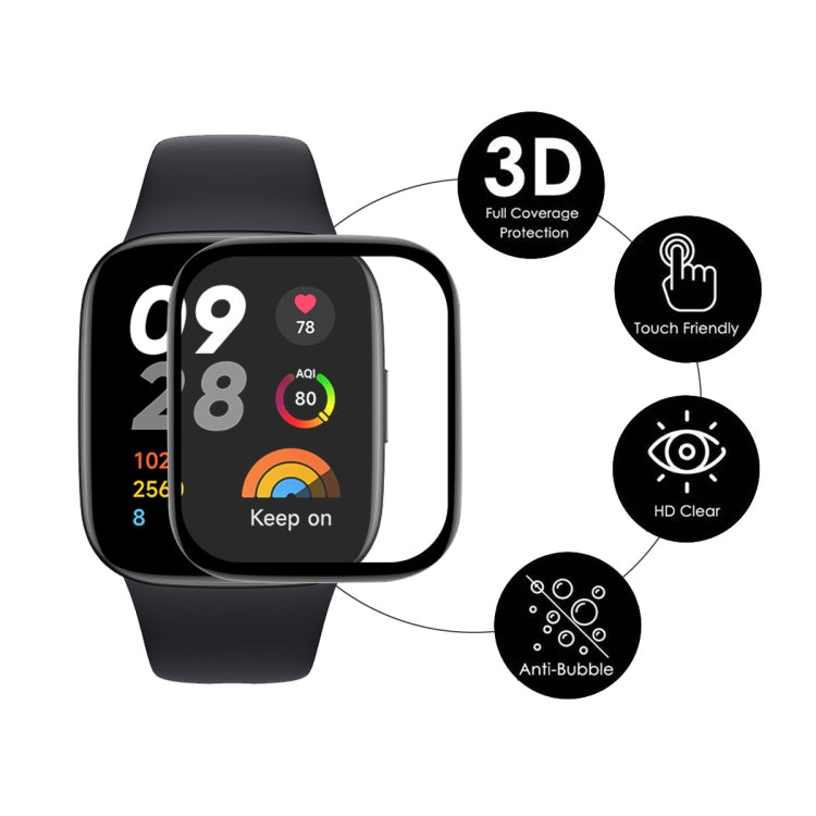10 PCS For Redmi Watch 3 ENKAY 3D Full Coverage Soft PC Edge + PMMA HD Screen Protector Film - free shipping - PMC TechLife - Order now!