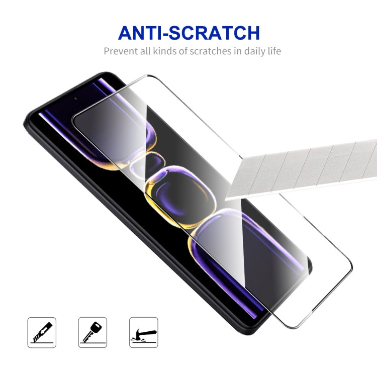 For Xiaomi Redmi K60E 10pcs ENKAY Hat-Prince Full Glue 0.26mm 9H 2.5D Tempered Glass Full Film - free shipping - PMC TechLife - Order now!
