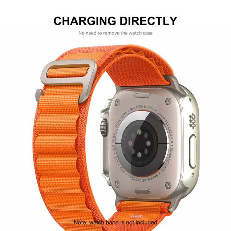 For Apple Watch Ultra / Ultra 2 49mm ENKAY Hat-Prince Waterproof Full Coverage PC Frame + 9H Tempered Glass Case(Transparent) - Watch Cases by ENKAY | Online Shopping South Africa | PMC TechLife | Buy Now Pay Later Mobicred